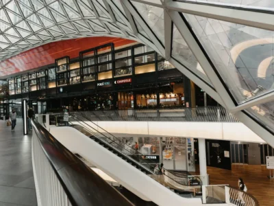 August retail footfall decline
