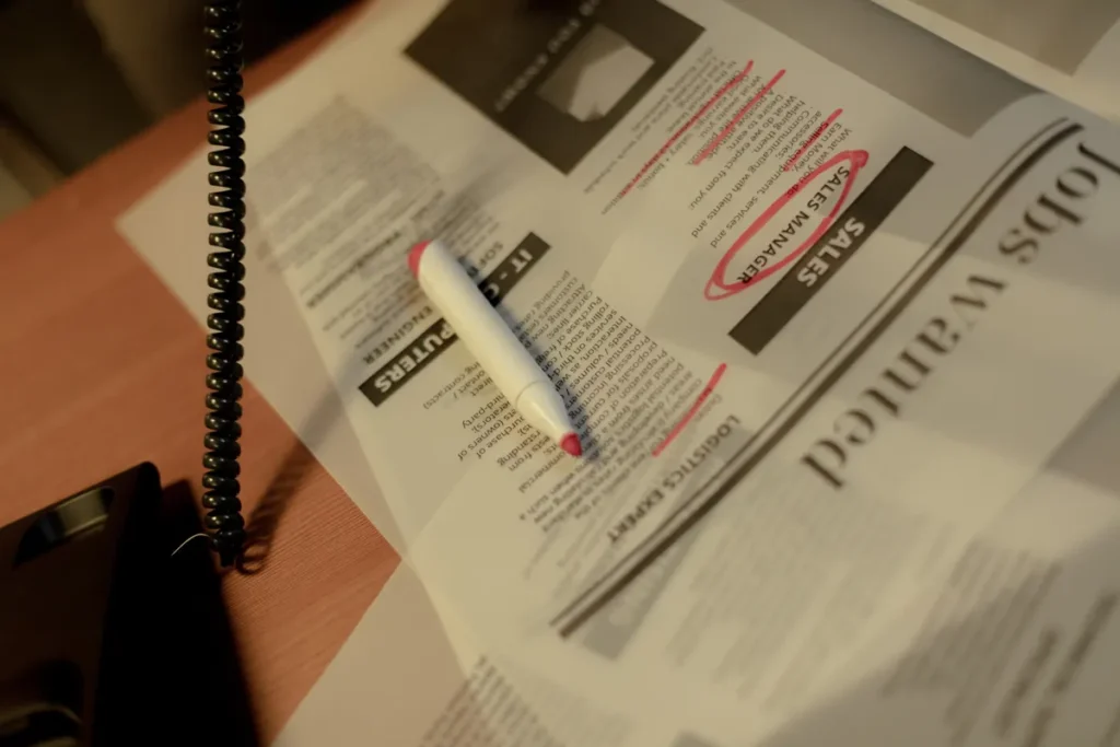 UK job vacancies five-year low